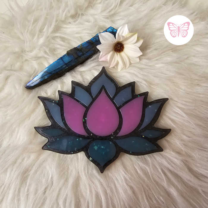 Lotus meerdere kleuren glitters