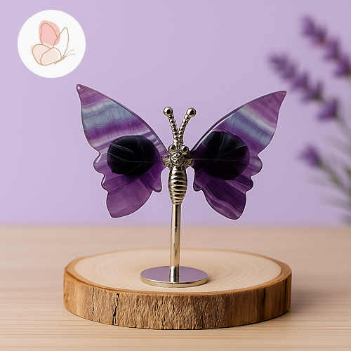 Regenboogfluoriet Vlinder – Bescherming en spirituele groei