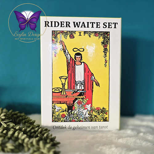 Rider Waite Tarot grote set met boek – klassiek tarotdeck